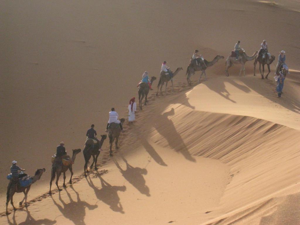 Auberge Ocean des dunes Merzouga Exterior foto